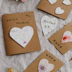 Seed Paper Greeting Cards